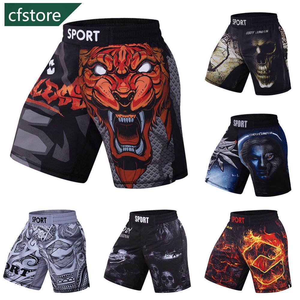 Quần Short Thoáng Khí Tập Muay Thai / Boxing E1P4 Cho Nam Và Nữ