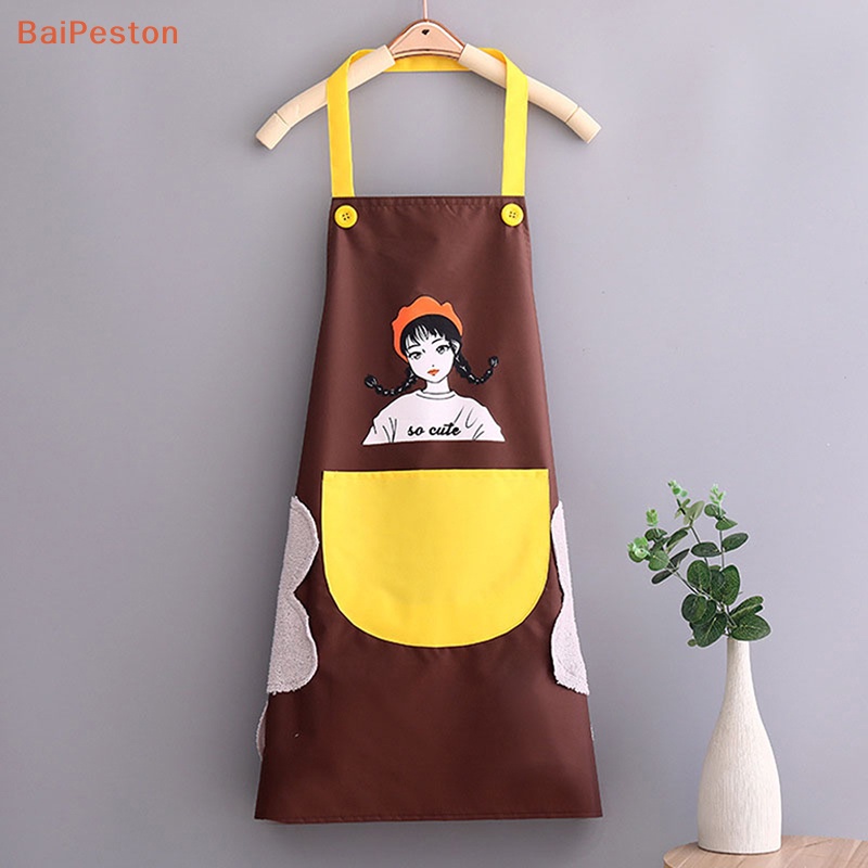 Tạp Dề Polyester Chống Thấm Nước Tiện Dụng Cho Nhà Bếp