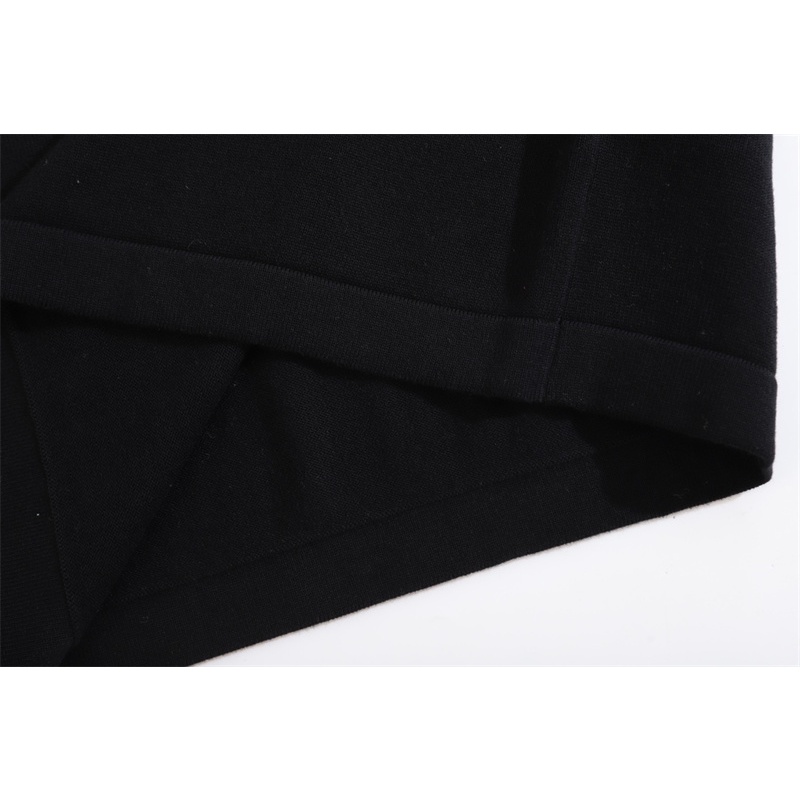 Áo Thun Dệt Kim Tay Ngắn Họa Tiết Đường Phố Cao Cấp Thời Trang Unisex L55V-1854