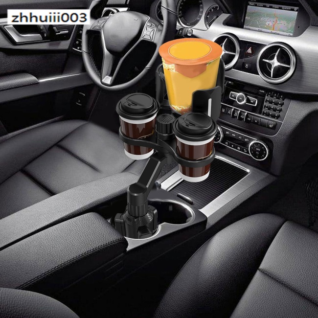 Giá Đỡ Cốc / Đồ Uống Xoay 360 Độ Dùng Trên Xe Hơi Tiện Dụng