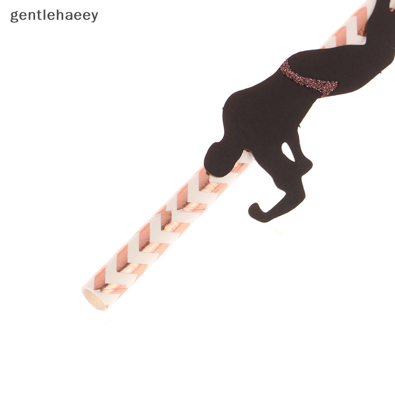 Bộ 6 Ống Hút Dùng Trang Trí Tiệc Độc Đáo