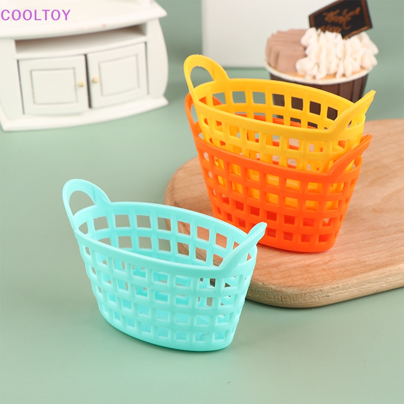 1 Giỏ Đựng Trái Cây / Rau Củ Quả Dùng Cho Nhà Búp Bê