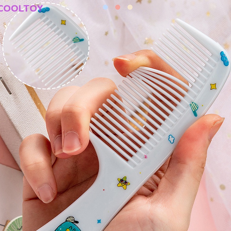 Set 2 Lược Đuôi Nhọn Chống Tĩnh Điện Dễ Thương Cho Bé Gái