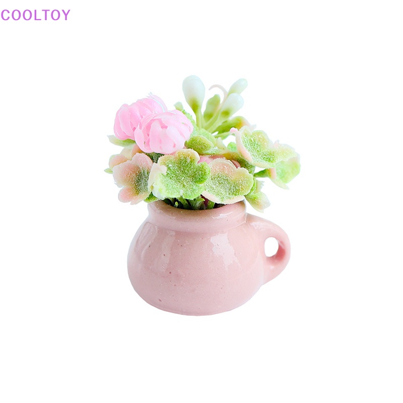 Bình Hoa Mini 1 / 12 Màu Sắc Ngẫu Nhiên Trang Trí Nhà Búp Bê