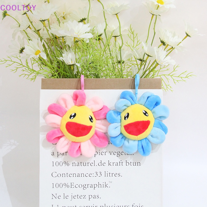 Móc Khóa Hình Hoa Hướng Dương Nhồi Bông Đáng Yêu