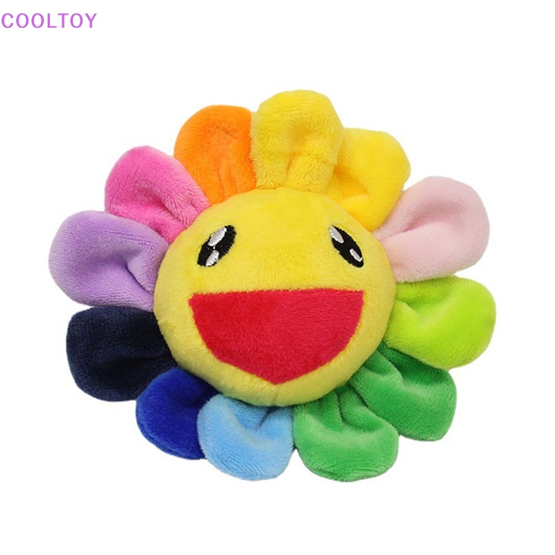 Móc Khóa Hình Hoa Hướng Dương Nhồi Bông Đáng Yêu