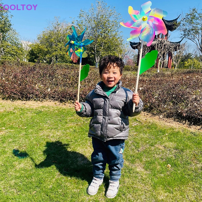 Cooltoy 1 Chong Chóng Gió Trang Trí Sân Vườn Tiệc Tùng Cắm Trại Đồ Chơi Trẻ Em HOT