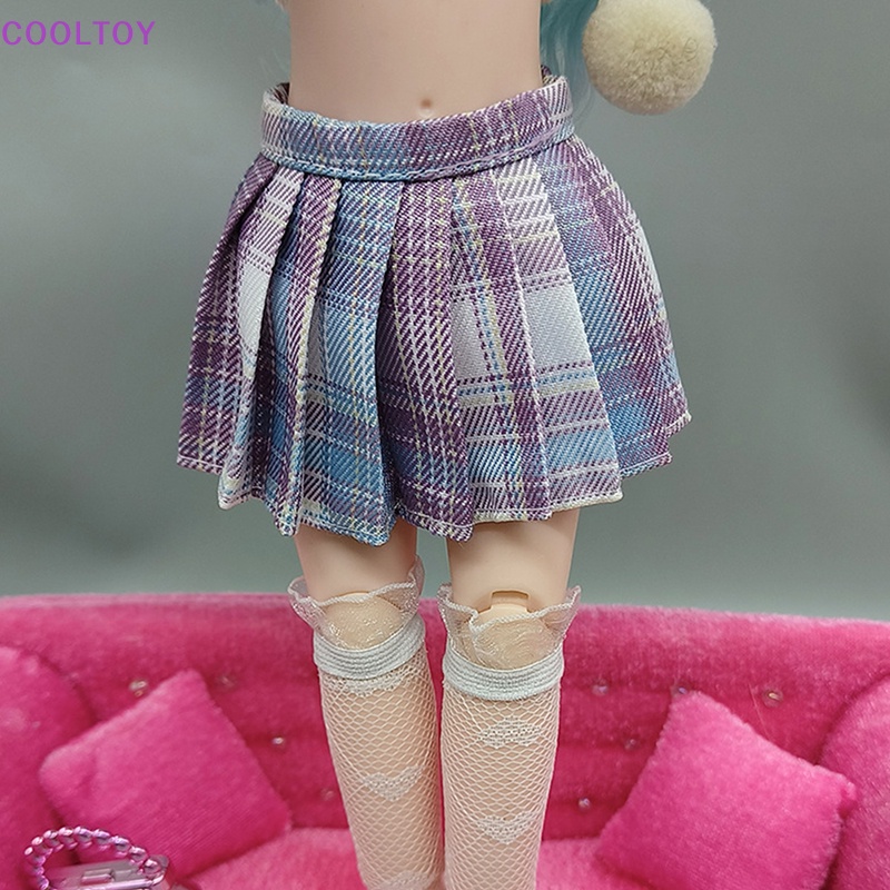 Đầm Xếp Ly Mùa Hè Cho Búp Bê 30cm