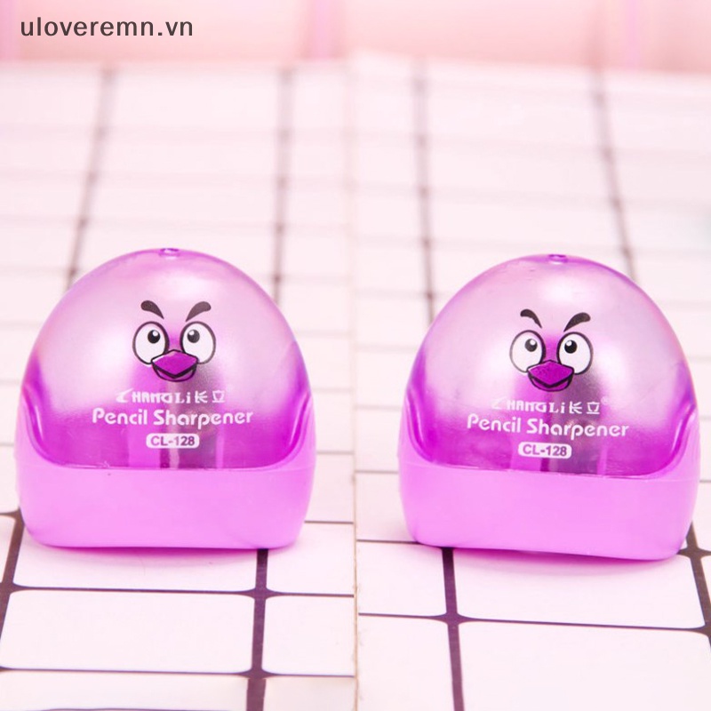 Uloveremn Set 4 Đồ Gọt Bút Chì Họa Tiết Hoạt Hình Đơn Giản Dành Cho Trẻ Em