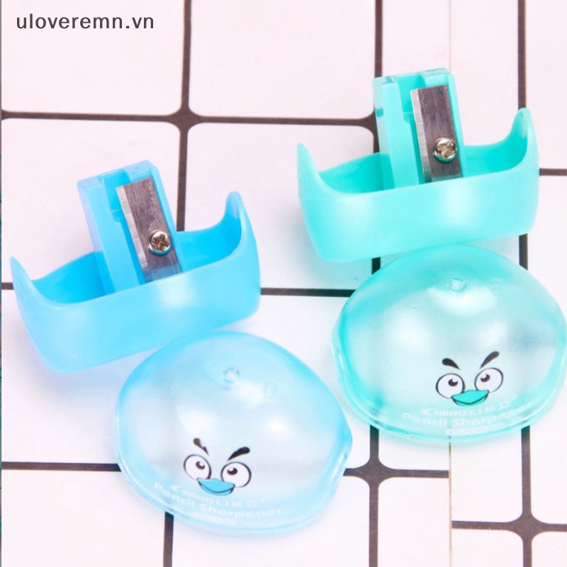 Uloveremn Set 4 Đồ Gọt Bút Chì Họa Tiết Hoạt Hình Đơn Giản Dành Cho Trẻ Em