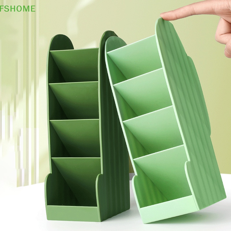 Hộp Đựng Bút 4 Ngăn Hình Cây Xương Rồng Dễ Thương Mới