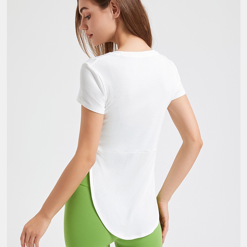 Áo Thun Thể Thao Tay Ngắn Dáng Rộng Thoáng Khí Thời Trang Cho Nữ