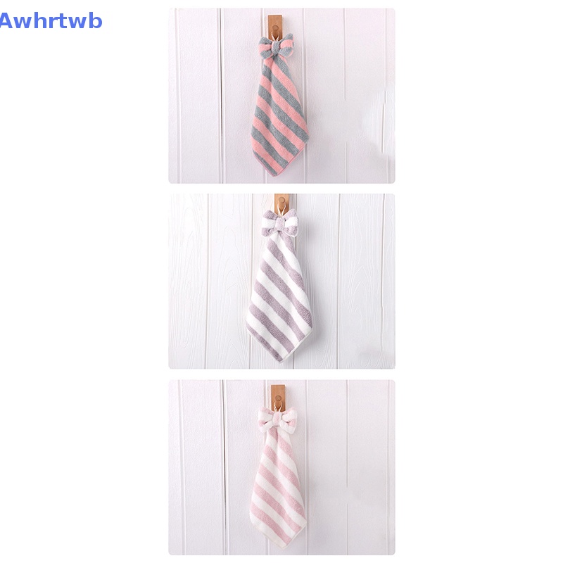 Khăn Lau Tay Vải Nhung San Hô Mềm Mại Thấm Hút Nước Nhanh Khô Tiện Dụng Cho Nhà Bếp / Phòng Tắm