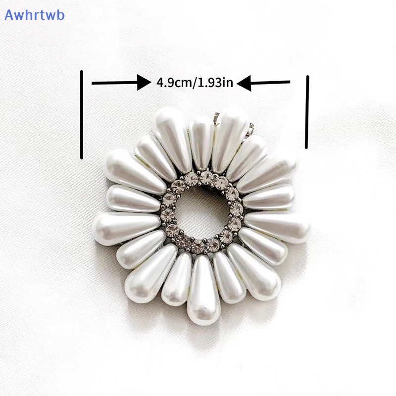 1 Kẹp Ngọc Trai Trang Trí Giày Cao Gót Cho Cô Dâu Mới