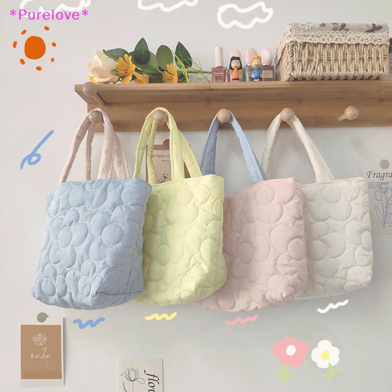 Túi Đựng Hộp Cơm Trưa Xách Tay Phong Cách Hàn Quốc Thời Trang Dành Cho Nữ Mới