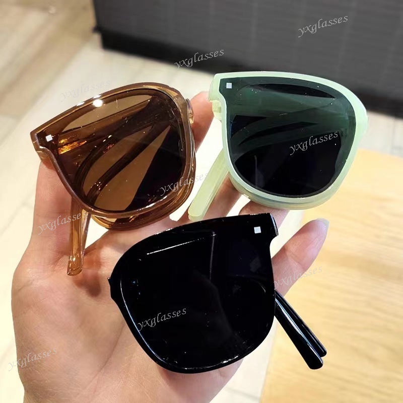 Kính Mát Gọng Vuông Nhiều Màu Sắc Chống Tia UV Thời Trang Hàn Quốc Cho Bé Trai Và Gái