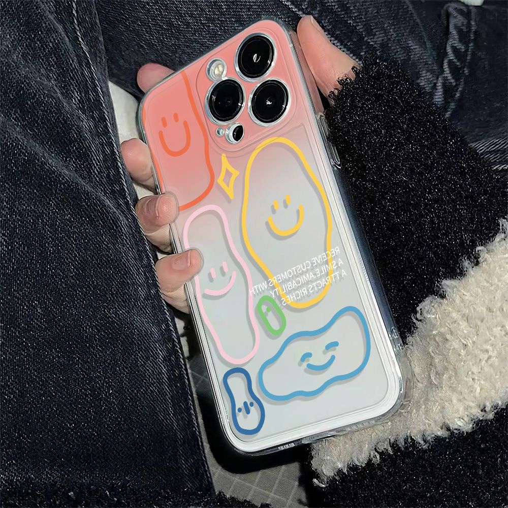 ✅Ốp Điện Thoại Mềm Chống Sốc Họa Tiết Graffiti Cho Iphone 13 11Max 78 12 14Pro 6In JHG7