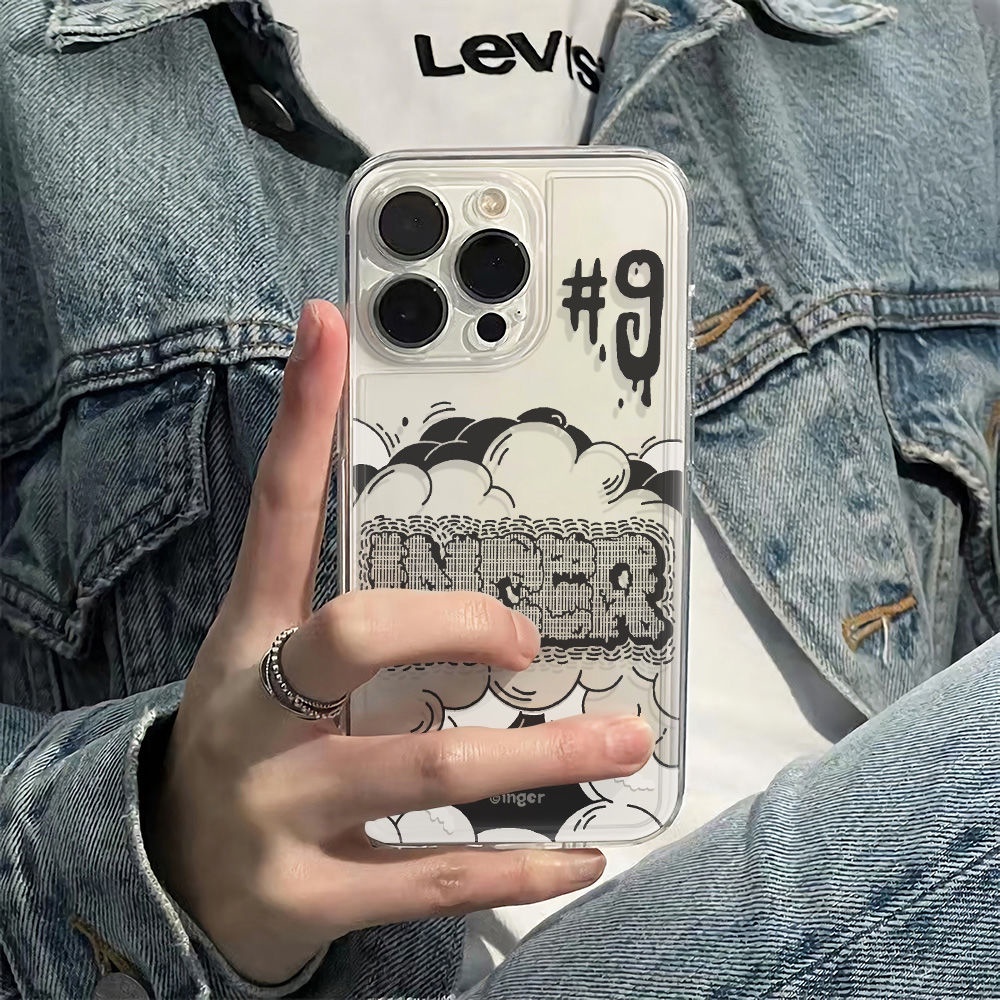 ✅Ốp Điện Thoại Dẻo In Chữ Tiếng Anh Đơn Giản Chống Sốc Cho Iphone 78 max14pro 1213 6In Plus 11 PYF8