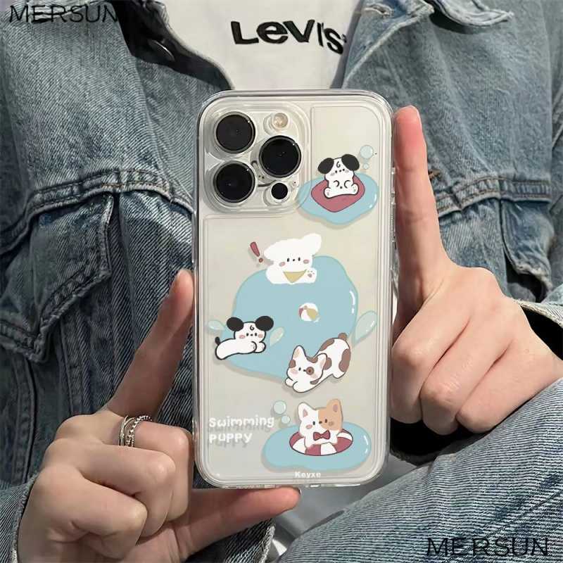 ✅Ốp Điện Thoại Dẻo Họa Tiết Chú Chó Dễ Thương Chống Sốc / Thấm Nước Cho Iphone Max6In Plus 1311127814Ốp Điện Thoại Thiết Kế Đẹp Mắt Cao Cấp Cho Yymx