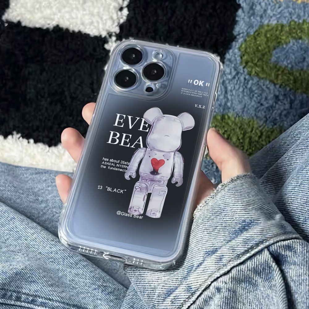 ✅Ốp Điện Thoại Mềm Chống Sốc In Hình Gấu Hoạt Hình Cho iPhone1213 7814Promax 6In 11