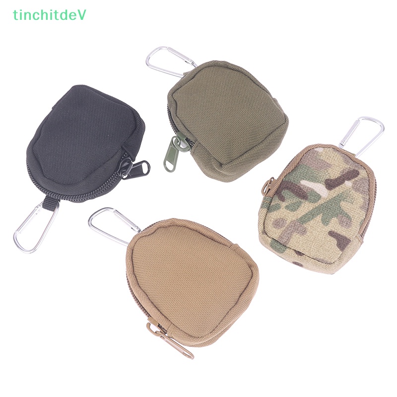 Ví Đựng Tiền Xu / Chìa Khóa Có Khóa Kéo Tiện Dụng Cho Nam