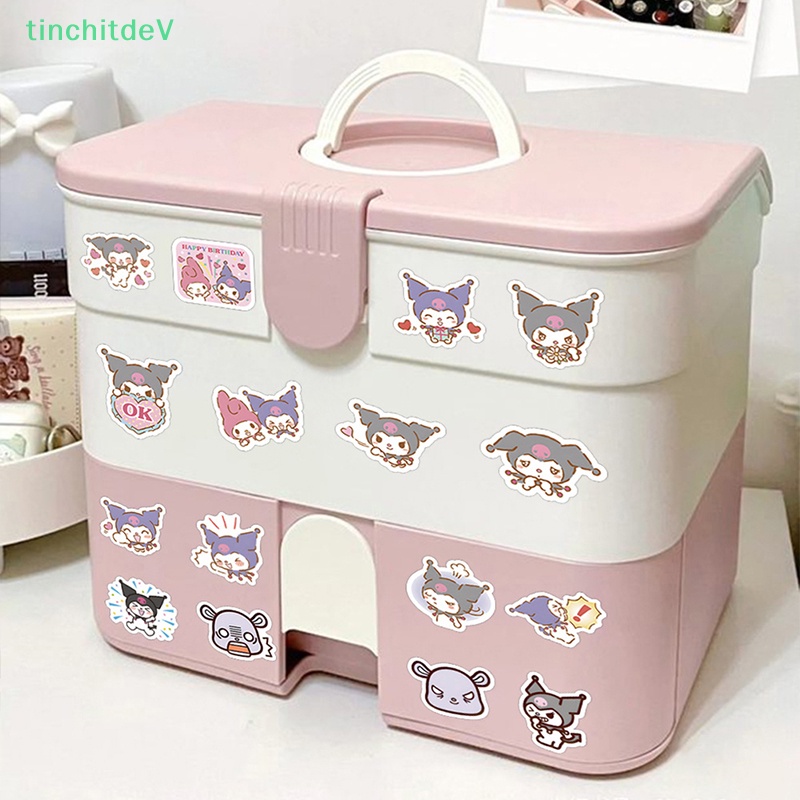 [TinchitdeV] Hình Dán Anime Kuromi Chống Thấm Nước Trang Trí Xe Đạp / Ván Trượt / Điện Thoại [Mới]