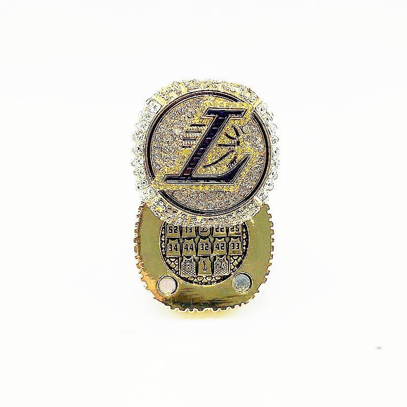 Nhẫn Thời Trang In Chữ Lakers NBA Cá Tính