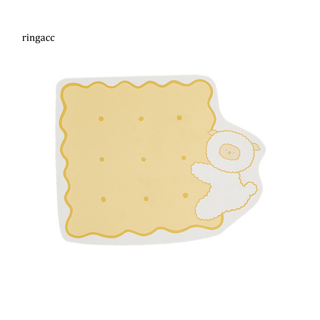 Tấm Lót Chuột Giả Da Siêu Mỏng Chống Trượt Chống Thấm Nước In Họa Tiết 3D Dễ Thương Thoải Mái Tiện Dụng