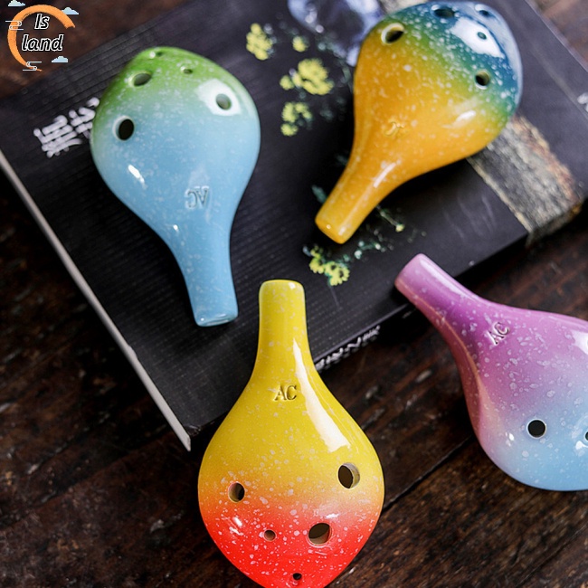 Kèn Ocarina Đồ Chơi 6 Lỗ Mini Cho Bé