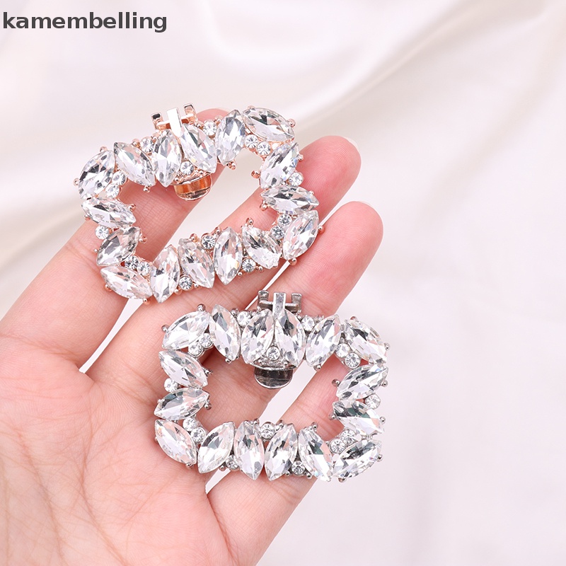 1 Kẹp Giày Cao Gót Đính Đá Sang Trọng Cho Cô Dâu