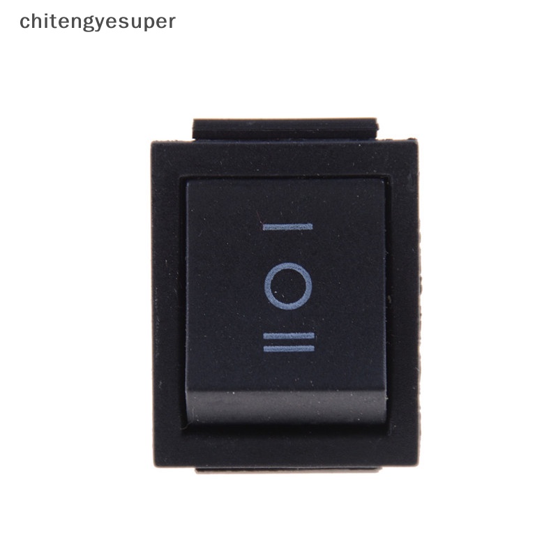 1 Công Tắc Bật / Tắt Màu Đen KCD4 6 PIN 16A / 250VAC 20A / 125VAC CGS
