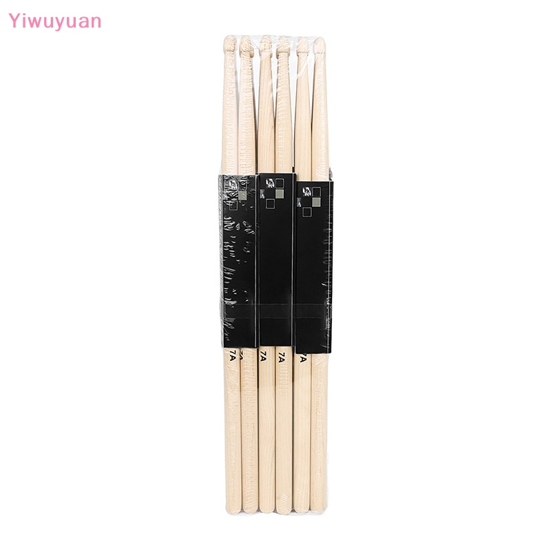 Bộ 12 Cặp Trống 7A Bằng Gỗ Phong Cho Bé Mới Tập Chơi