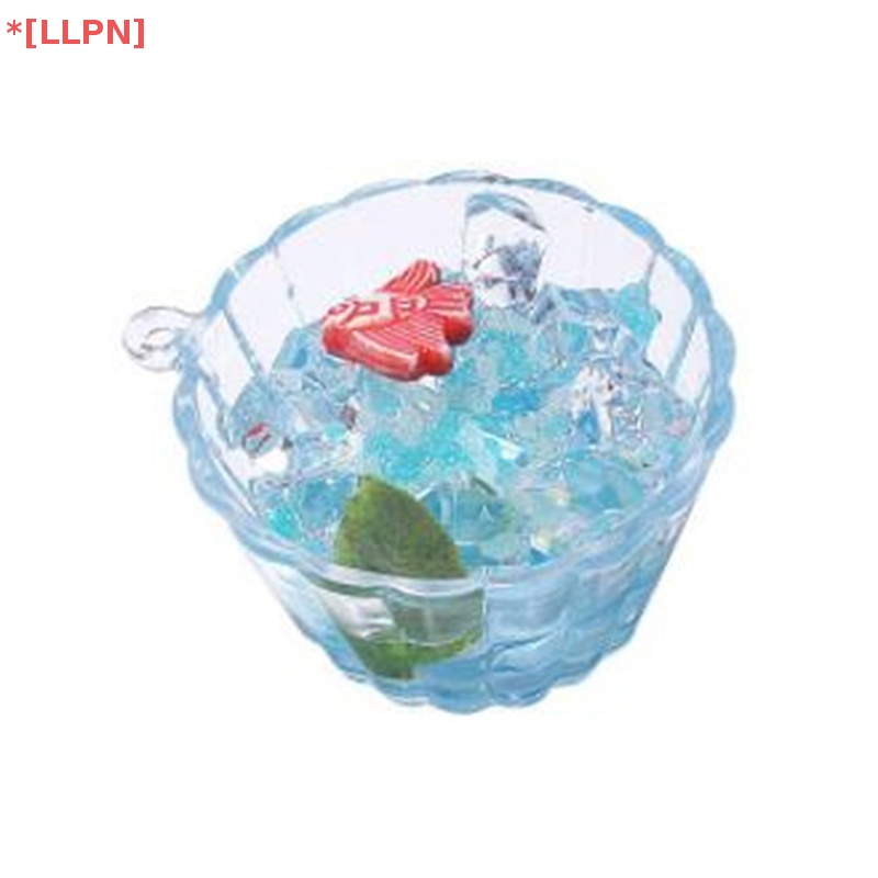 1 Móc Khóa Hình Cốc Trứng Mini Bằng Nhựa Phát Sáng Dễ Thương Trang Trí Sân Vườn