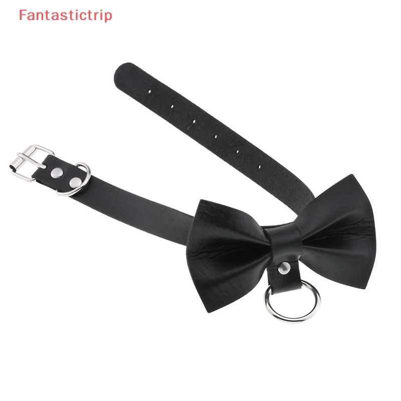 [Fantastictrip] Vòng Cổ Choker Da Phong Cách Punk Gothic Bằng Kim Loại Hàng Mới