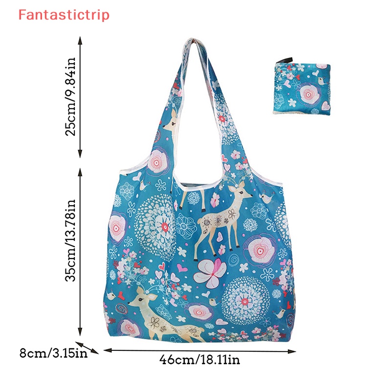 1 Túi Mua Sắm Gấp Gọn Thân Thiện Với Môi Trường Mới