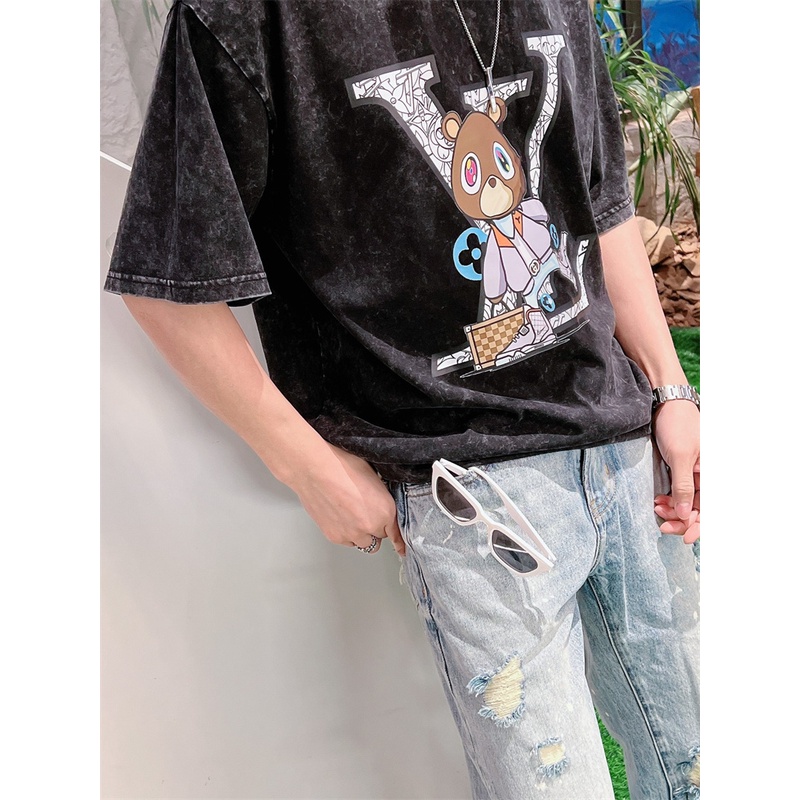 Áo Thun Tay Ngắn In Hình Pickle Phong Cách Retro Mỹ L1V &amp; - 2023