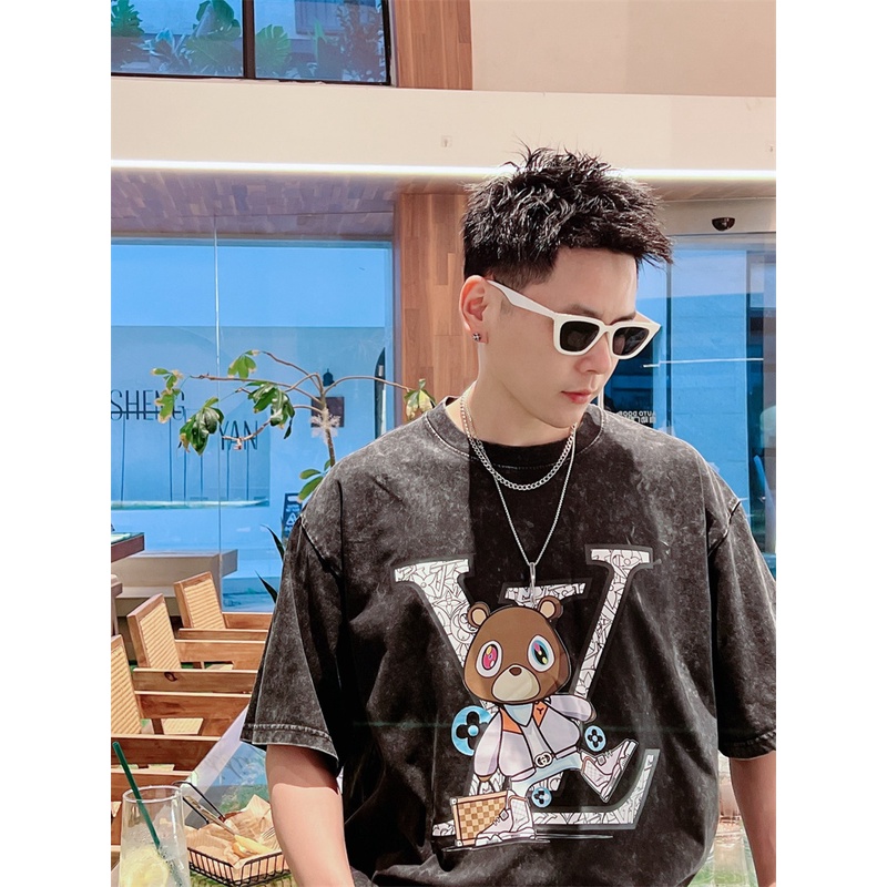 Áo Thun Tay Ngắn In Hình Pickle Phong Cách Retro Mỹ L1V &amp; - 2023