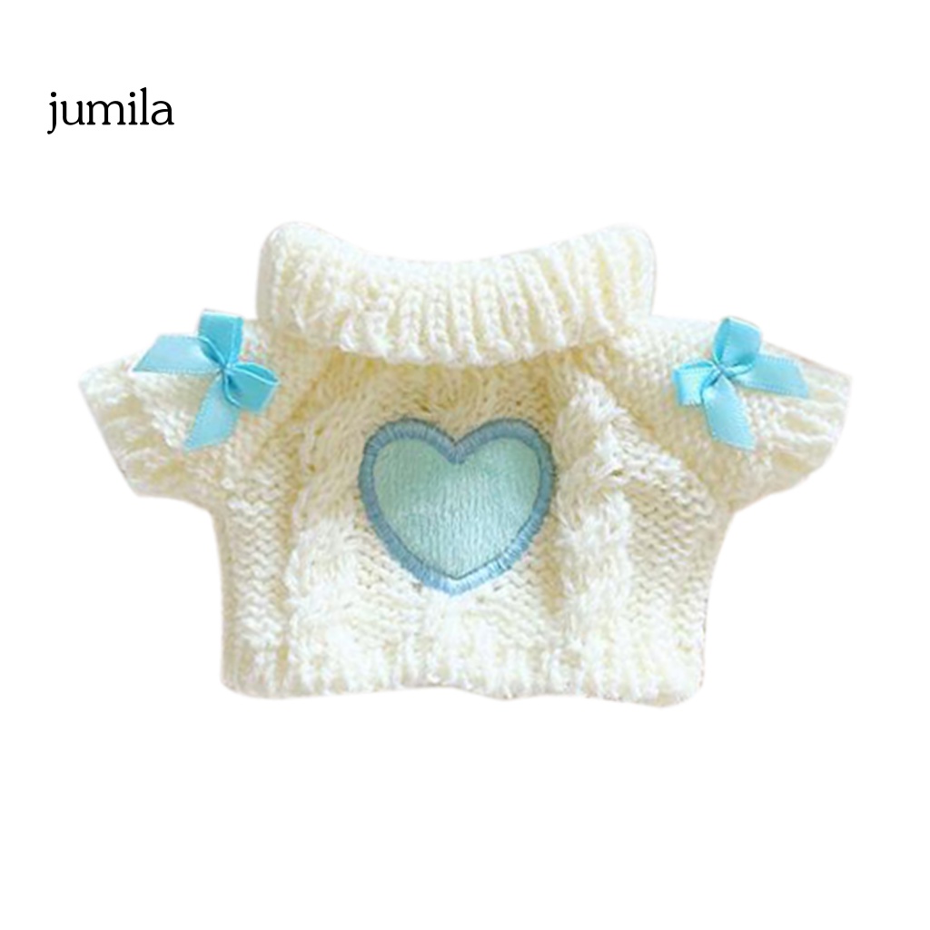 [JU] Áo Sweater Dệt Kim Dễ Thương Làm Quà Tặng Cho Búp Bê Mặc Hàng Ngày