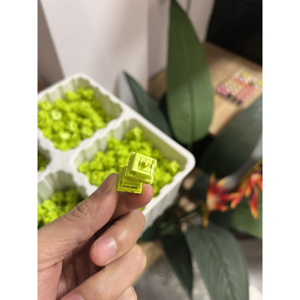 Công Tắc Bàn Phím Cơ switch KTT Matcha Tactile Switch 3 PIN 45g - KICAP