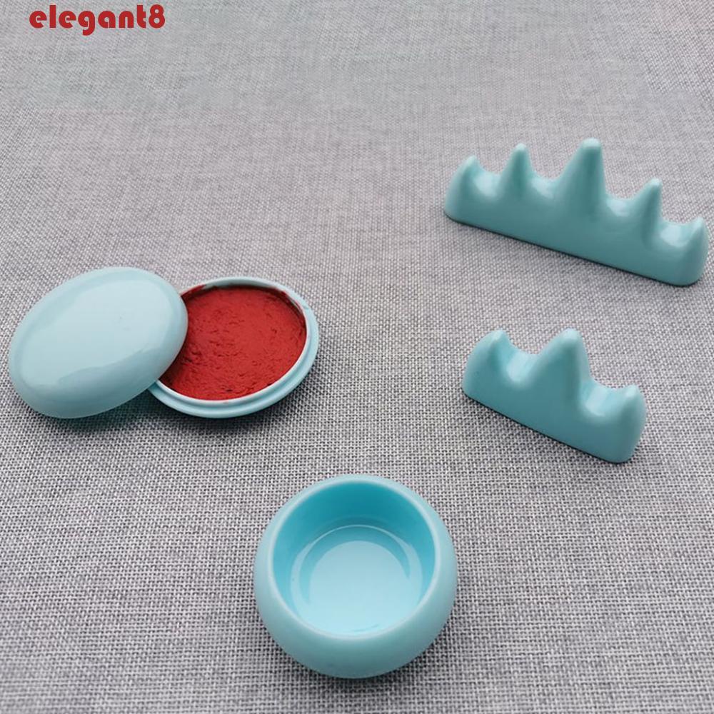 Giá Đỡ Cọ Trang Trí Hình Ngọn Núi Sáng Tạo Chất Lượng Cao