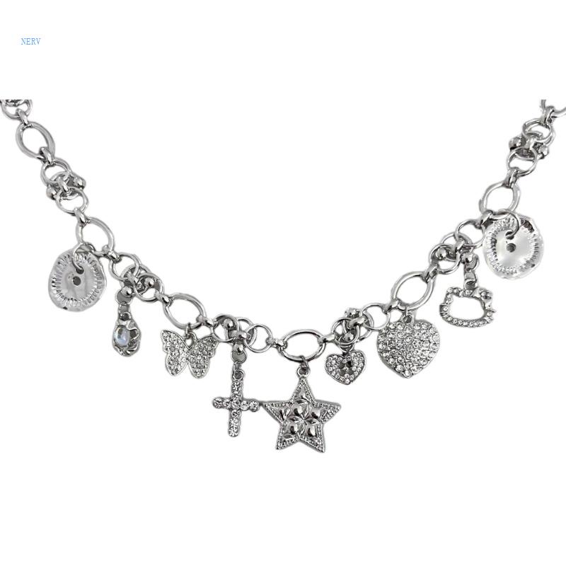 Vòng Cổ Choker Y2k Chất Liệu Hợp Kim