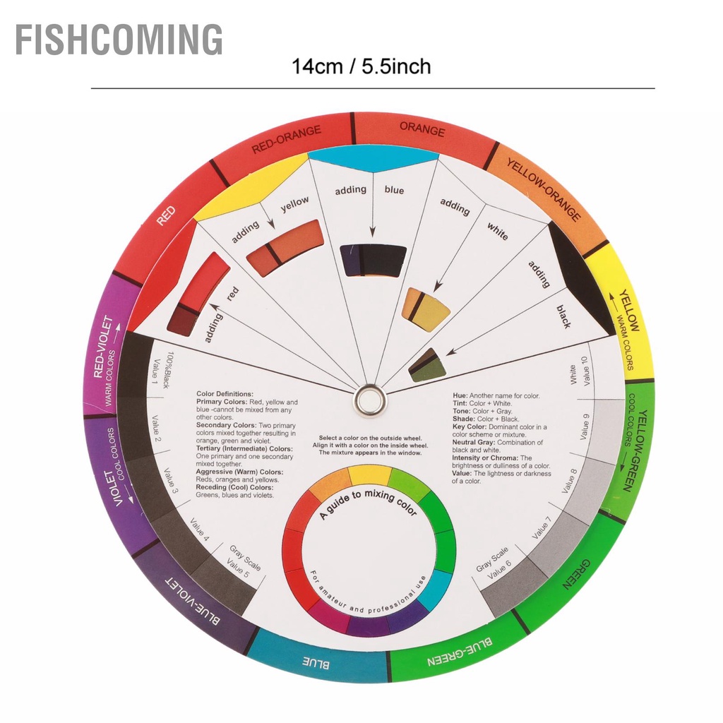 Bảng hướng dẫn pha màu xăm hình chất lượng