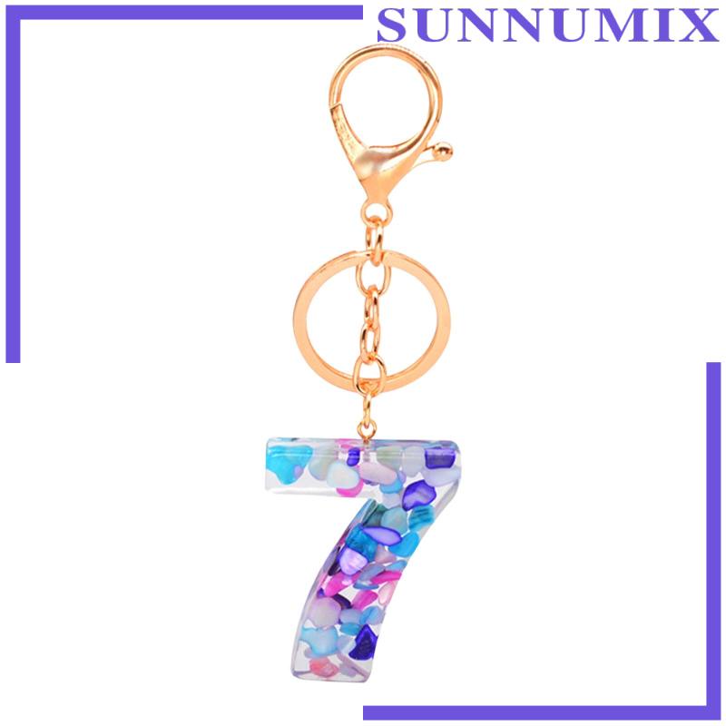 Móc Khóa Dây Treo Hình Số Thời Trang Cho Nam Và Nữ