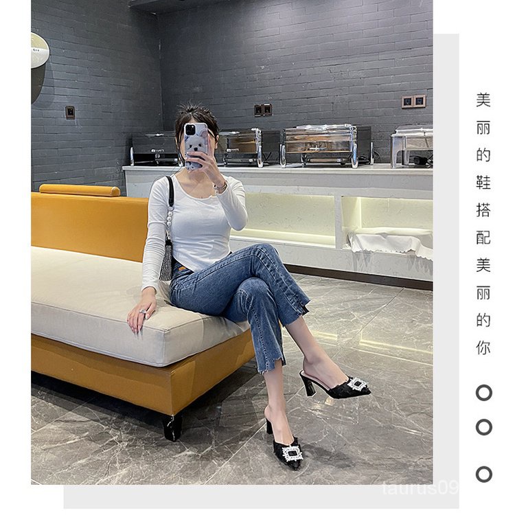 Sandal Cao Gót Thời Trang Mùa Hè 2023 Dành Cho Nữ