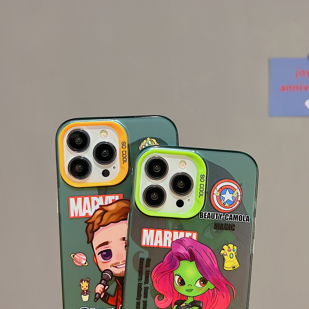 Ốp Điện Thoại Tpu Mềm Nhám Trong Suốt Chống Sốc Họa Tiết Hoạt Hình Bảo Vệ Toàn Diện Cho iPhone 11 13 12 14 Pro Max