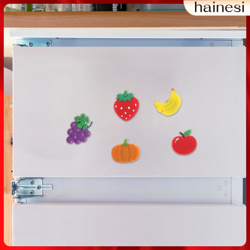 Set 10 Nam Châm Hít Tủ Lạnh Bằng Silicon Hình Hoạt Hình Dễ Thương