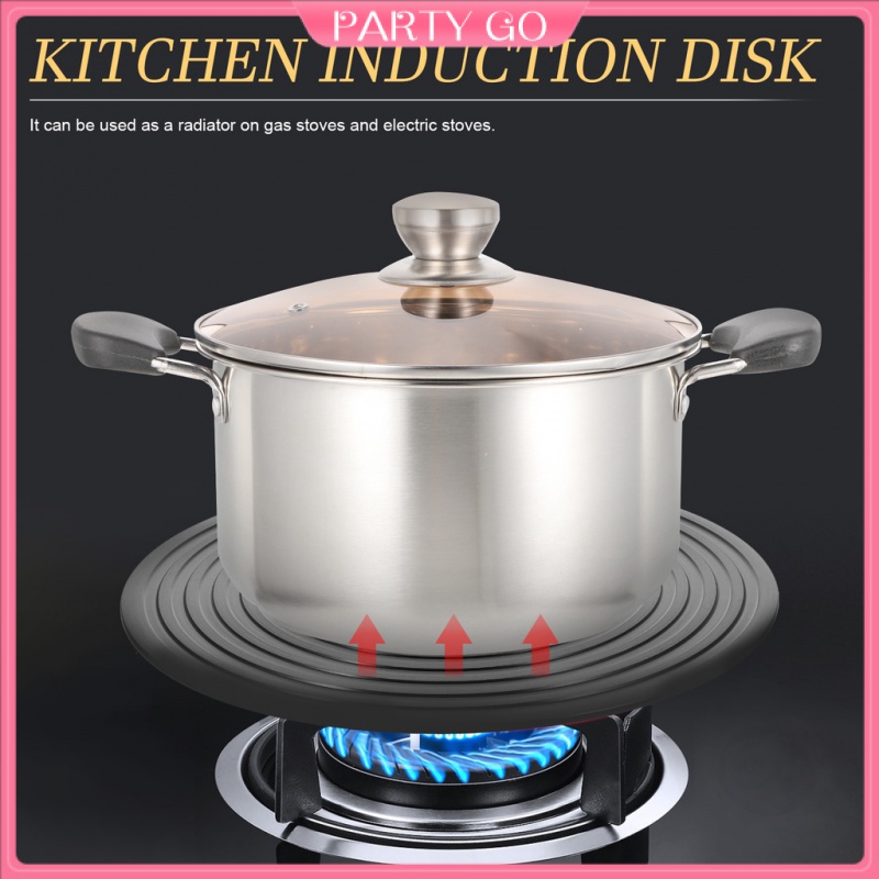 Khay Tròn 20cm / 24cm Bằng Kim Loại Dùng Tạo Nhiệt Cho Lò Nướng