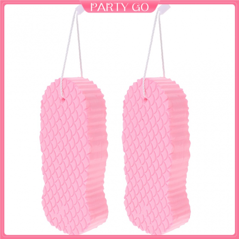 Set 2 Đồ Chơi Tắm Bằng Bọt Biển Tẩy Tế Bào Chết Cho Bé