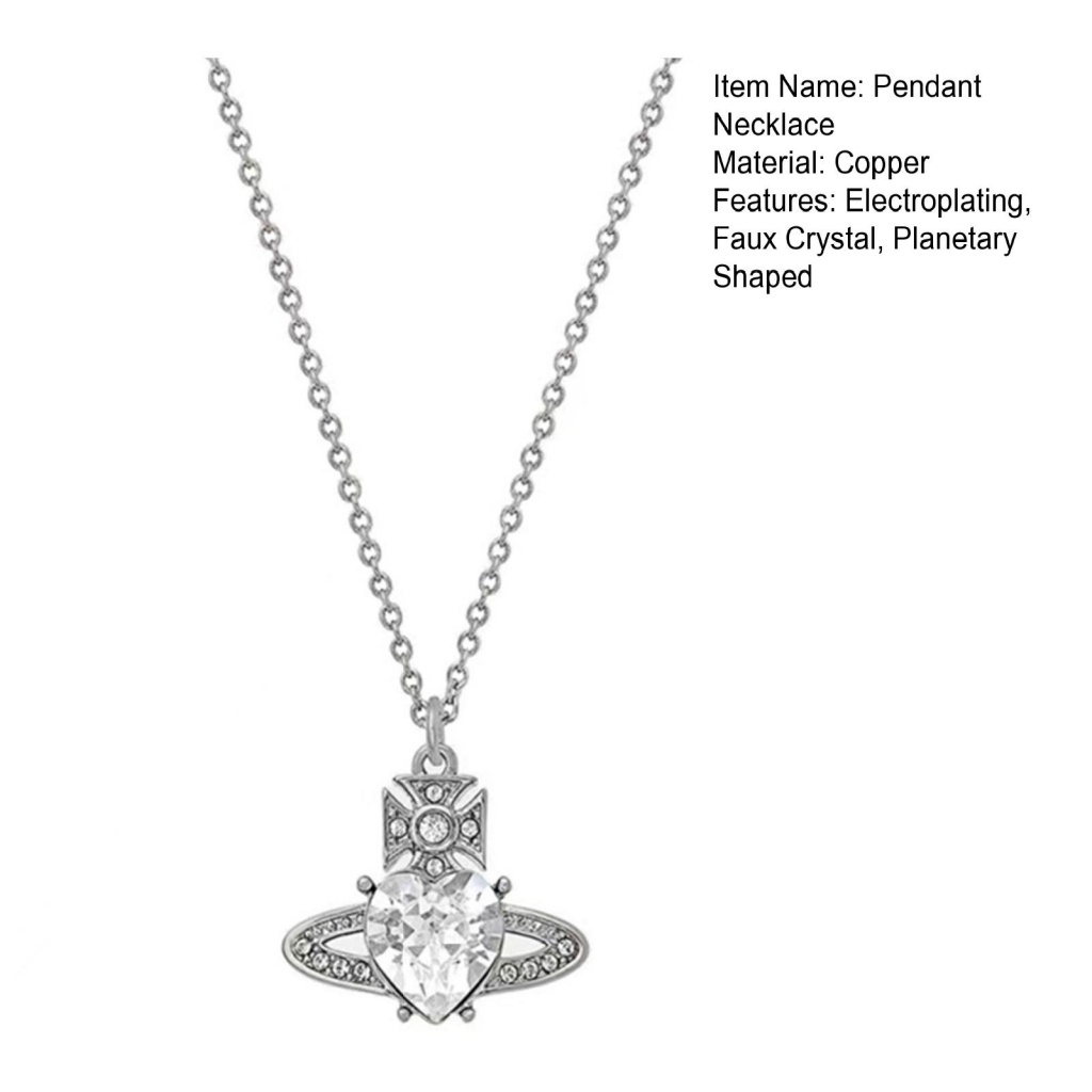 Mxittan.mx Vòng cổ Mặt Hình Hành Tinh Đính Pha Lê Nhân Tạo Lấp Lánh Dành Cho Nữ