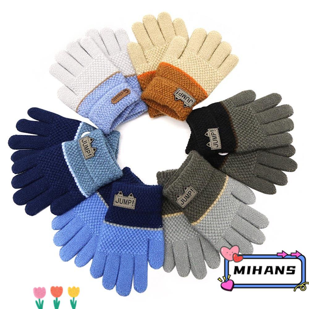 Găng Tay Dày Mềm Mại Giữ Ấm Cho Bé 4-7 Tuổi